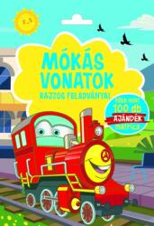 Mókás vonatok - rajzos feladványai (2022)