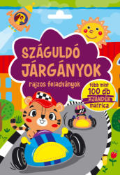 Száguldó járgányok - rajzos feladványok (2022)