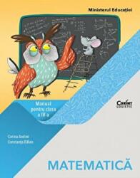 Matematica. Manual pentru clasa a 4-a - Corina Andrei (ISBN: 9786069527566)