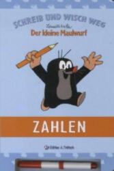 Der kleine Maulwurf, Schreib und wisch weg - Zahlen - Zdenek Miler (ISBN: 9783868484038)