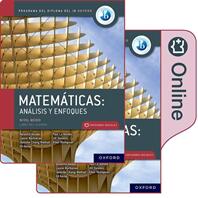 Matematicas IB: Analisis y Enfoques Nivel Medio Paquete de Libro Impreso y Digital. (ISBN: 9781382032452)