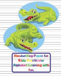 Handwriting Paper for Kids: Practicular Alphabet Learning with fun. : Cursive Writing Books and Practice Paper: 3-Line and Checkered Writing Sheets (ISBN: 9781659967692)