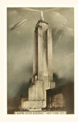 Vintage Journal Blimp over Empire State Building New York City (ISBN: 9781669509424)