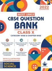 Most Likely Question Bank - Social Science: CBSE Class 10 for 2022 Examination (ISBN: 9789391184193)
