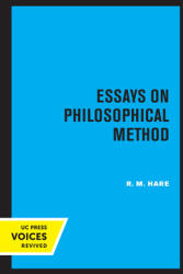 Essays on Philosophical Method (ISBN: 9780520323339)