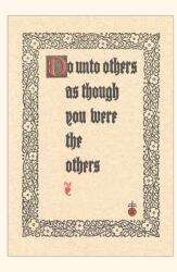 Vintage Journal Golden Rule (ISBN: 9781669513704)