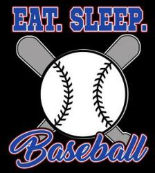 Eat Sleep Baseball: College Ruled Composition Notebook For Baseball Sports Fans (ISBN: 9781072615408)