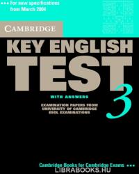 Cambridge Key English Test 3 Official Examination Past Papers 2nd Edition Student's Book with Answers and Audio CD Self-Study Pack (2012)