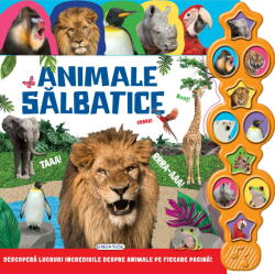 Carte cu sunete. Animale salbatice (ISBN: 9786060242093)