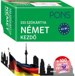 PONS 333 szókártya Német kezdő 100 online feladat (2022)