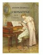 4 sonatine op. 151 - Anton Diabelli (ISBN: 9790694920982)
