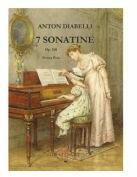 7 sonatine op. 168 - Anton Diabelli (ISBN: 9790694920999)