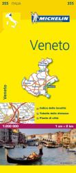 355. Veneto térkép Michelin 1: 200 000 (2007)