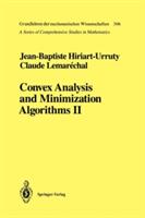 Convex Analysis and Minimization Algorithms II: Advanced Theory and Bundle Methods (2010)