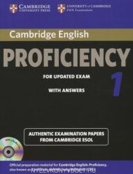 Cambridge English: Proficiency 1 for Updated Exam - Self-study Pack (2012)