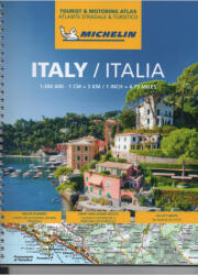 Italy - Tourist and Motoring Atlas (ISBN: 9782067257900)