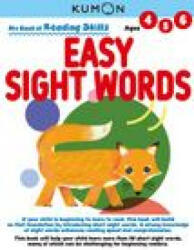 My Book of Reading Skills: Easy Sight Words (ISBN: 9781953845207)