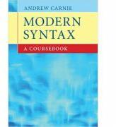 Modern Syntax: A Coursebook - Andrew Carnie (2012)