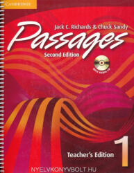Richards-Sandy: Passages 1 Teacher's Edition with Quiz Audio CD - 2nd Edition (2008)