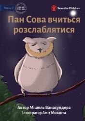 Mr Owl Learns To Relax - Пан Сова вчиться роз&#1 (ISBN: 9781922895882)