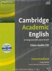 Craig Thaine: Cambridge Academic English Intermediate Class Audio CDs with DVD Pack (2012)