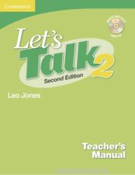 Let's Talk Level 2 Teacher's Manual 2 with Audio CD - Leo Jones (2004)