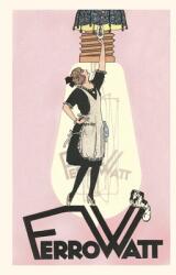 Vintage Journal French Maid with Light Bulb (ISBN: 9781669521723)