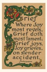 Vintage Journal Shakespeare Quote on Grief Joy (ISBN: 9781669513490)