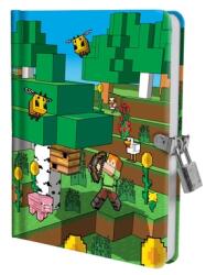 Minecraft: Mobs Glow-In-The-Dark Lock & Key Diary (ISBN: 9781647228224)