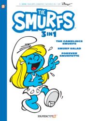 Smurfs 3 in 1 #9: Collecting "The Gambling Smurfs, Smurf Salad and Forever Smurfette - Peyo (ISBN: 9781545810491)