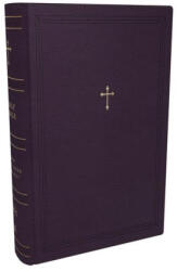 NKJV, Compact Paragraph-Style Reference Bible, Leathersoft, Purple with zipper, Red Letter, Comfort Print (ISBN: 9781400333394)