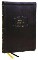 Kjv, Center-Column Reference Bible with Apocrypha, Leathersoft, Black, 73, 000 Cross-References, Red Letter, Thumb Indexed, Comfort Print: King James V (ISBN: 9781400332014)