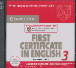 Cambridge First Certificate in English 3 Official Examination Past Papers Audio CDs for Updated Exam 2008 (2001)