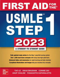 First Aid for the USMLE Step 1 2023, Thirty Third Edition - Matthew Sochat (ISBN: 9781264946624)