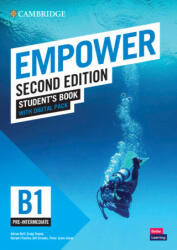 Empower Pre-intermediate/B1 Student's Book with Digital Pack - Adrian Doff, Craig Thaine, Herbert Puchta, Jeff Stranks, Peter Lewis-Jones (ISBN: 9781108961424)