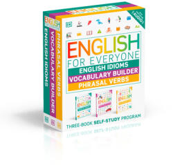 English for Everyone English Idioms, Vocabulary Builder, Phrasal Verbs 3 Book Box Set (ISBN: 9780744081862)