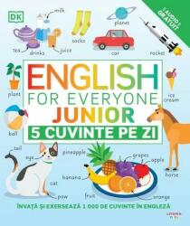 English for Everyone. Junior. 5 cuvinte pe zi (ISBN: 9786060951520)