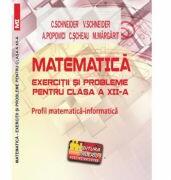 Matematica Exercitii si probleme pentru clasa a 12-a. Profil matematica-informatica - Virgiliu Schneider (ISBN: 9786060540441)