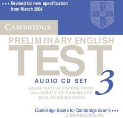 Cambridge Preliminary English Test 3 Official Examination Past Papers 2nd Edition Audio CDs (2008)