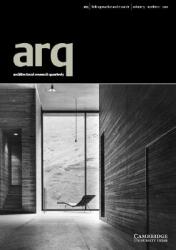 Arq: Architectural Research Quarterly: Volume 5 Part 1 (ISBN: 9780521794145)