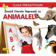 Invata literele impreuna cu animalele - Diana Rotaru (ISBN: 9789732013403)