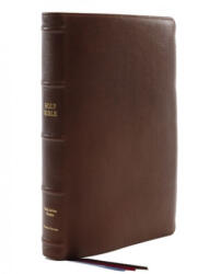 Kjv, Reference Bible, Center-Column Giant Print, Premium Goatskin Leather, Brown, Premier Collection, Comfort Print - Thomas Nelson (ISBN: 9780785231264)