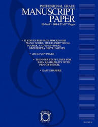 House of Joy Music Deluxe 12-Staff Manuscript Paper - Ken Joy (ISBN: 9780979828867)