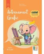 Antrenament grafic nivel 1 (4-5 ani). Caiet de activitate independenta - Alexandra Manea (ISBN: 9786066297417)