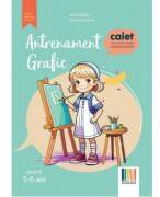 Antrenament grafic nivel 2 (5-6 ani) Caiet de activitate independenta - Alexandra Manea (ISBN: 9786066297424)