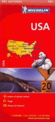 Michelin USA Road Map - Michelin Travel & Lifestyle (ISBN: 9782067173279)