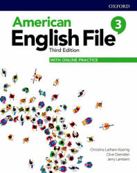 American English File Level 3 Student Book with Online Practice - Christina Latham-Koenig, Clive Oxenden, Jerry Lambert (ISBN: 9780194906623)