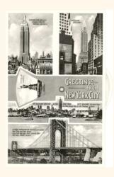 Vintage Journal Greetings from New York City Scenes (ISBN: 9781669511670)