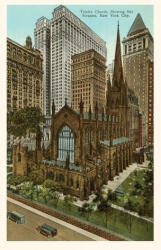 Vintage Journal Trinity Church Skyscrapers New York City (ISBN: 9781669511328)