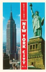 Vintage Journal Famous Sights Greetings from New York City (ISBN: 9781669512233)